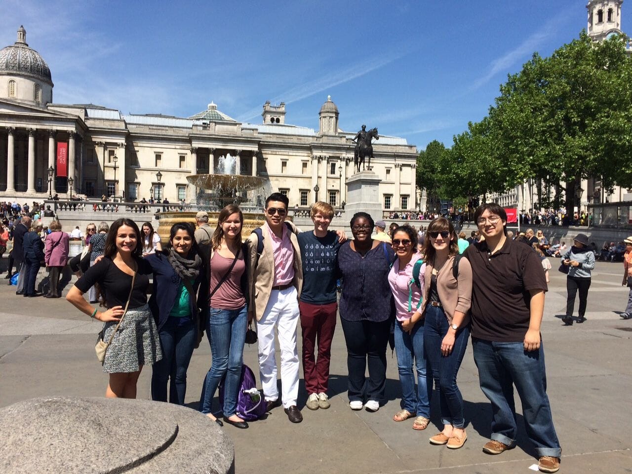 Maymester Trafalgar Square